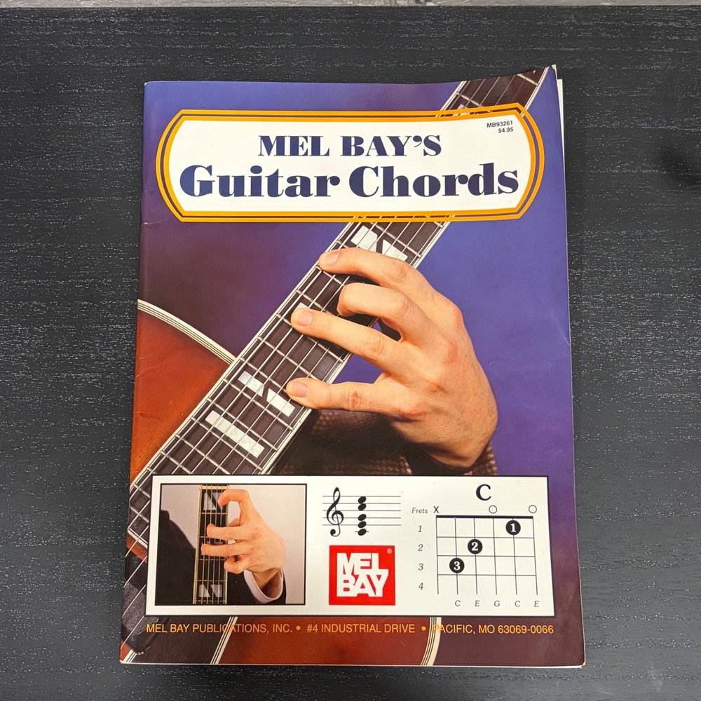 Mel Bay Gospel Guitar Method Vol 1 and Guitar Chords Instruction Book Lot - Picture 5 of 7